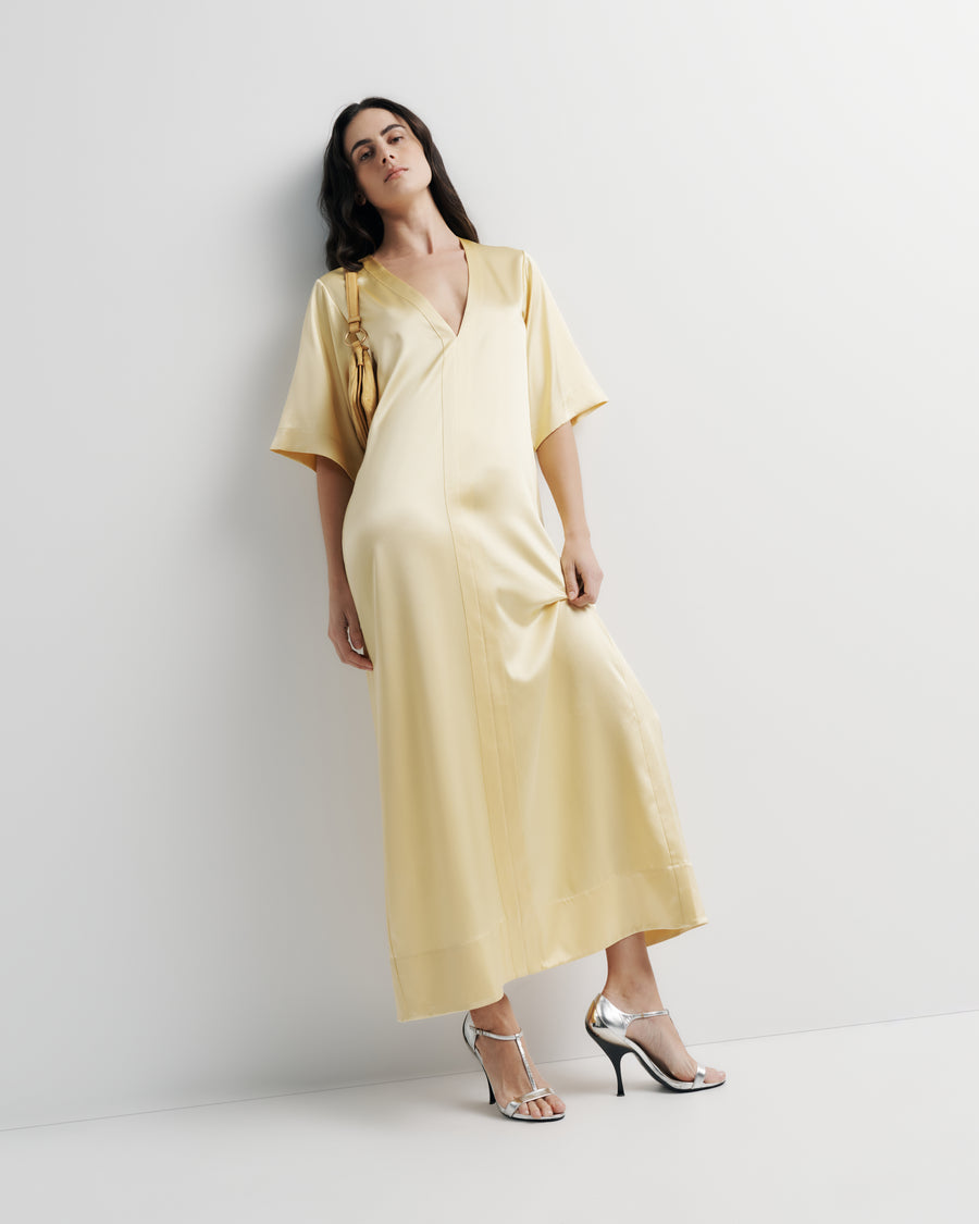 Celina Silk Dress