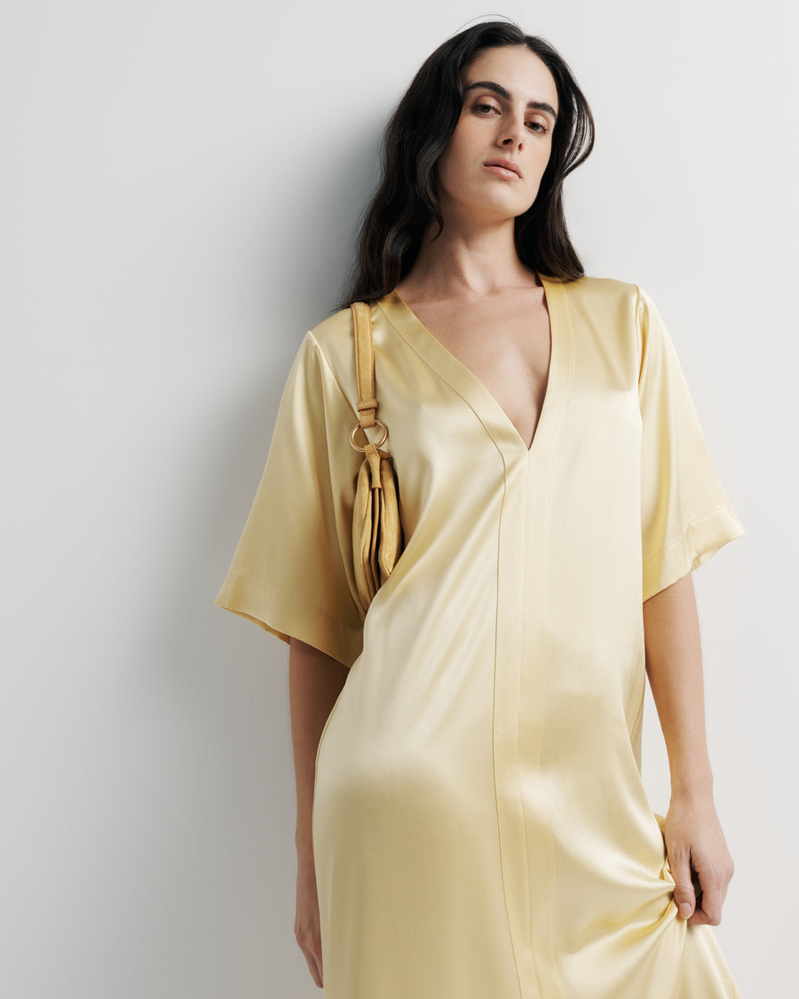 Celina Silk Dress