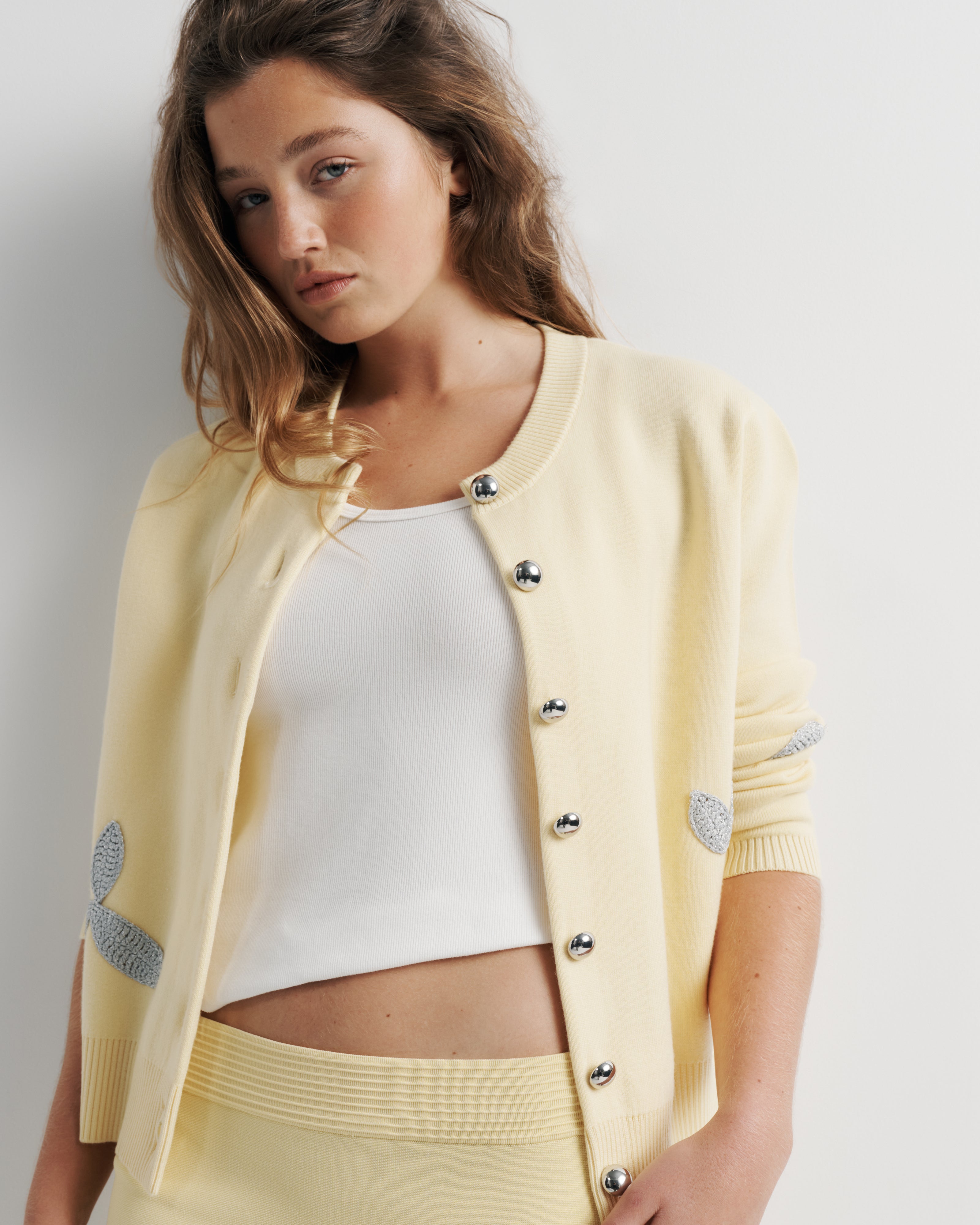 Blake Cardigan – timeless knit layering piece by Romy The Brand