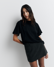 Romy Signature Tee | Black