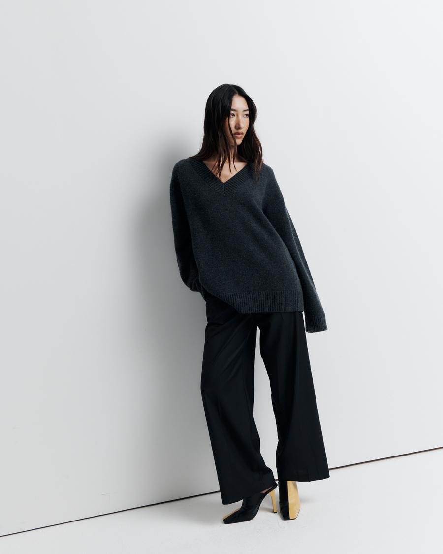 Ingrid Sweater | Dark Grey