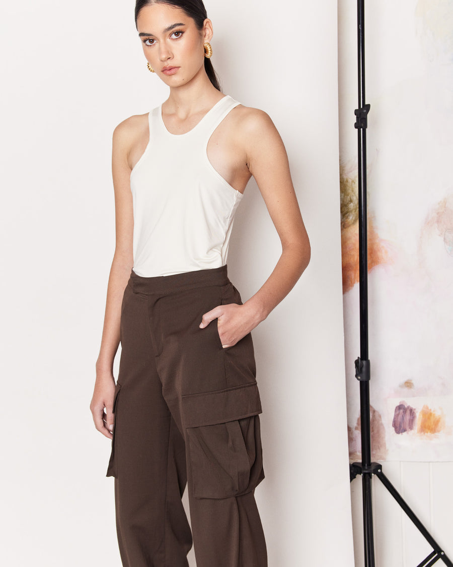 Cargo Pants - Chocolate