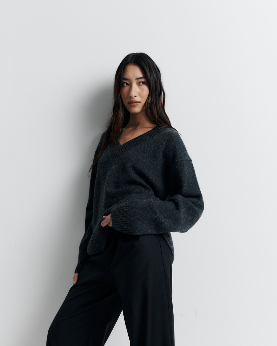 Ingrid Sweater | Dark Grey