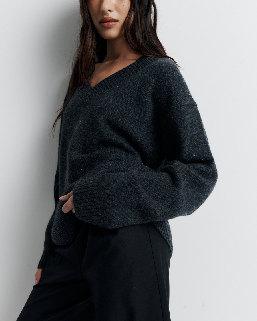 Ingrid Sweater | Dark Grey