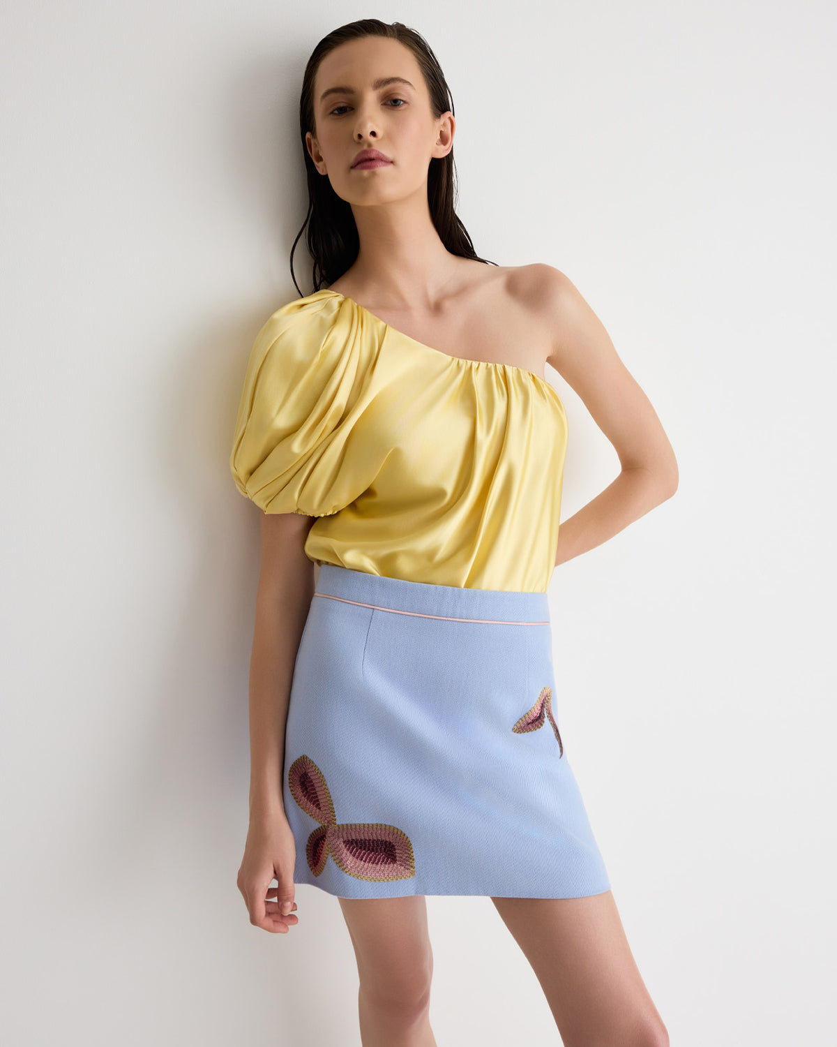 Yasmin Silk Top