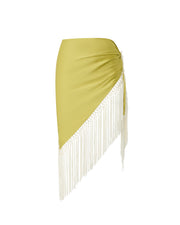 Poppy Fringed Scarf