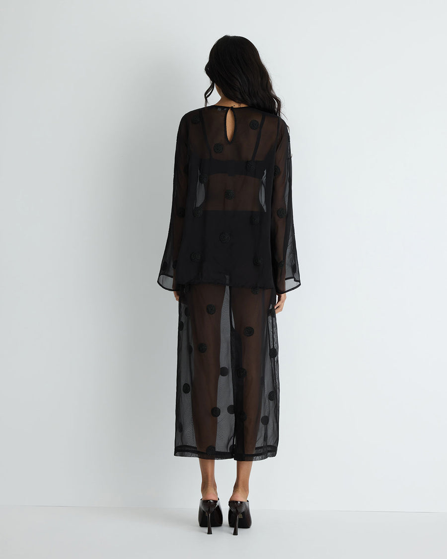 Elio Beaded Top