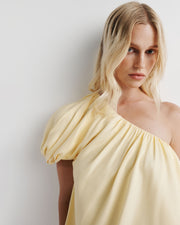 Yasmin Top in silk – modern silk blouse by Romy The Brand